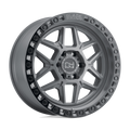 Black Rhino Hard Alloys Kelso 18X9 +0 Battleship Gray W/ Black Ring
