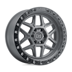 Black Rhino Hard Alloys Kelso 18X9 +0 Battleship Gray W/ Black Ring