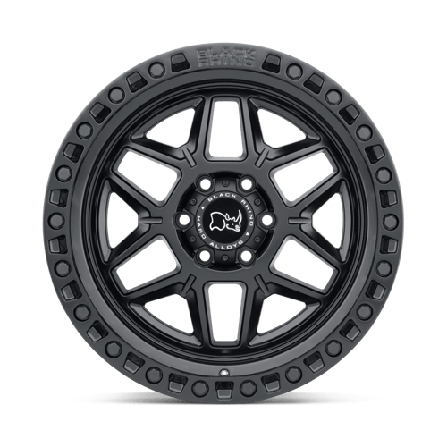 Black Rhino Hard Alloys Kelso 20X9 +18 Matte Black