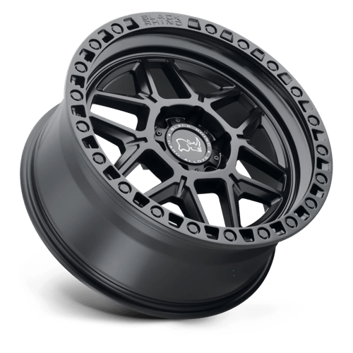 Black Rhino Hard Alloys Kelso 17X9 +0 Matte Black