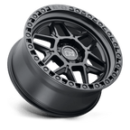 Black Rhino Hard Alloys Kelso 17X9 -18 Matte Black