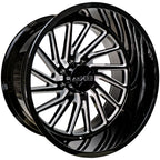 Arkon Off-Road Kennedy 24X14 -81 Gloss Black W/ Milled Edges