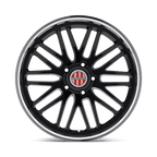 Victor Equipment Lemans 19X11 +36 Gloss Black W/ Mirror Cut Lip