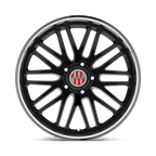 Victor Equipment LEMANS 19x11 +52 GLOSS BLACK W/ MIRROR CUT LIP