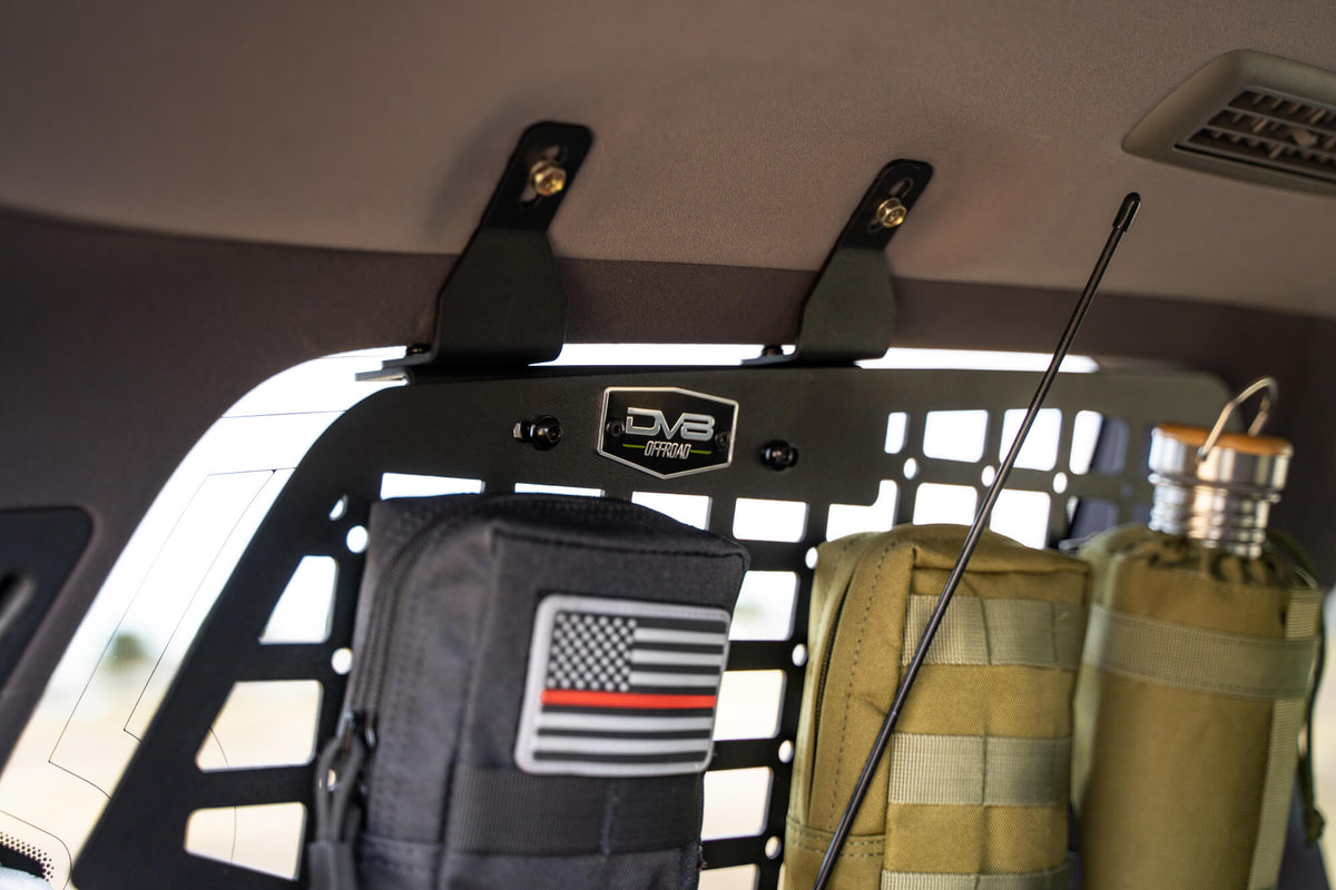 Lexus GX 470 Rear Window Molle Storage Panels