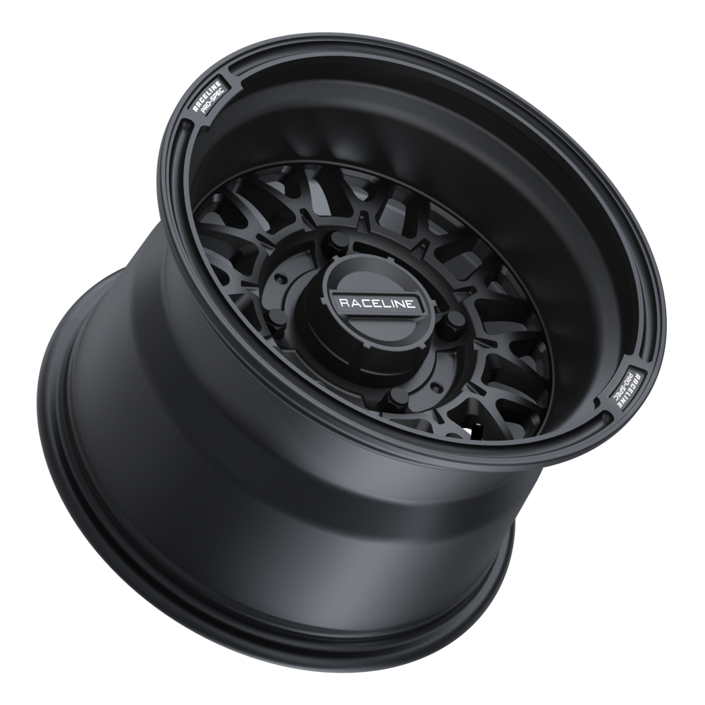Raceline Wheels Omega 14X7 +10 Black