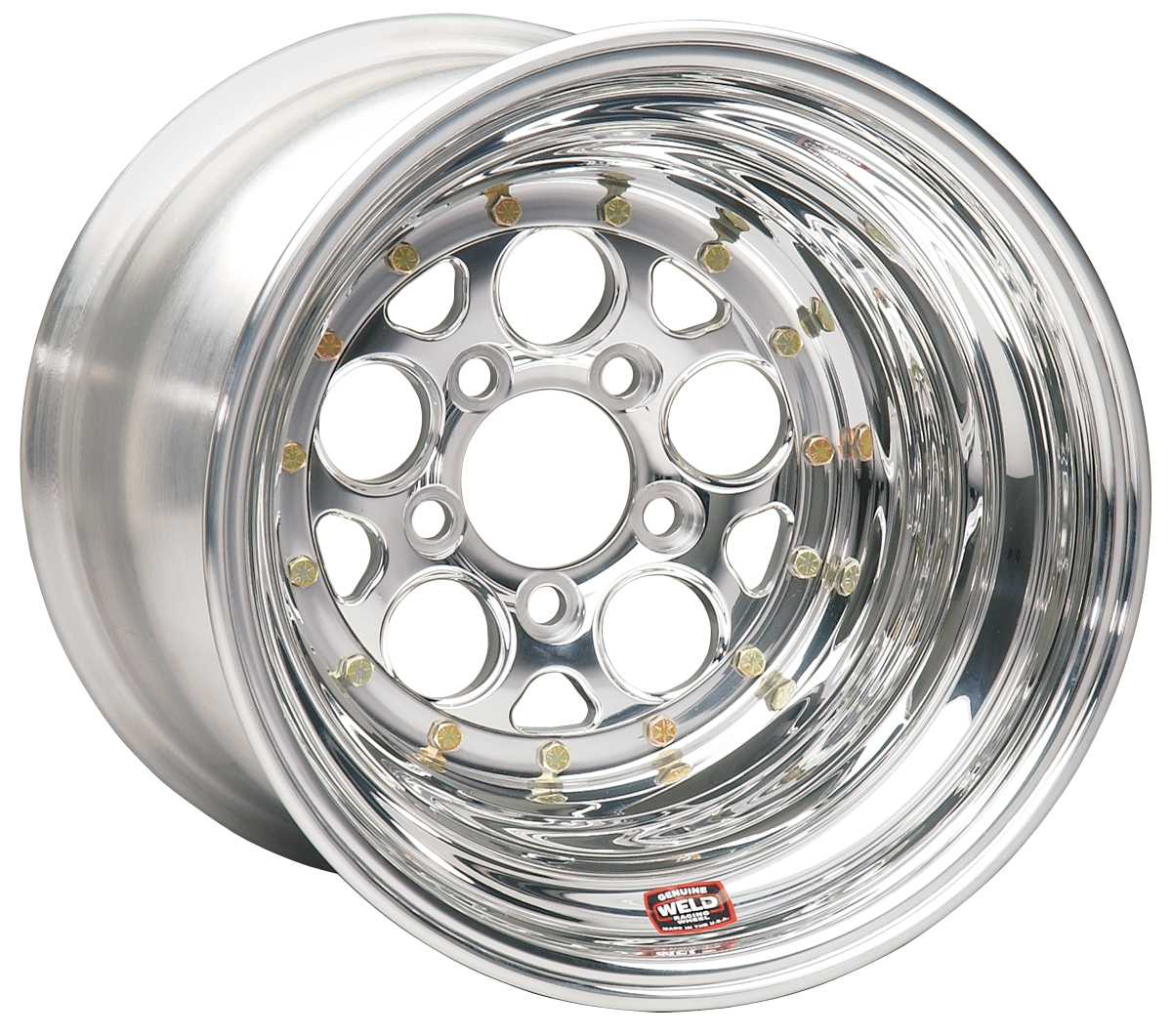 WELD Racing Magnum 15X10 -64 Polished Center - Polished Shell