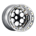 WELD Racing Magnum Sprint 15X13 + Gold Center - Polished Shell