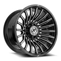 XF Off-Road XF-231 22X12 -44 Gloss Black & Milled