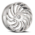 Azara AZA-534 22X9.5 +15 Nano Chrome