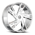 Azara AZA-529 22X9.5 +15 Nano Chrome