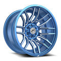XF Off-Road XF-232 24X14 -76 Anodized Blue & Milled