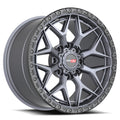 Vortek VRT-603 ATHENO 20X9.5 0 Matte Titanium With Black Bead Ring