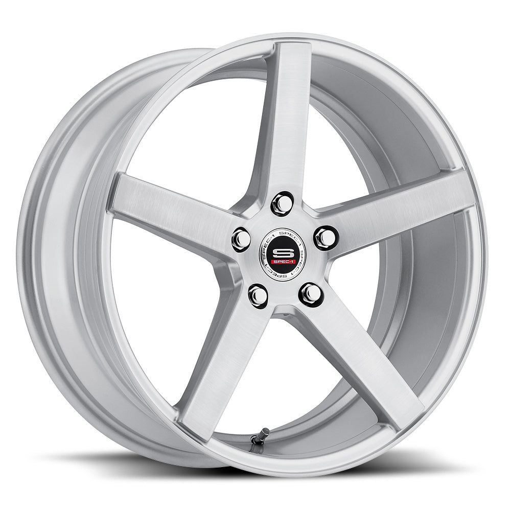 Spec-1 SP-36 20X9.5 +42 Silver & Brushed