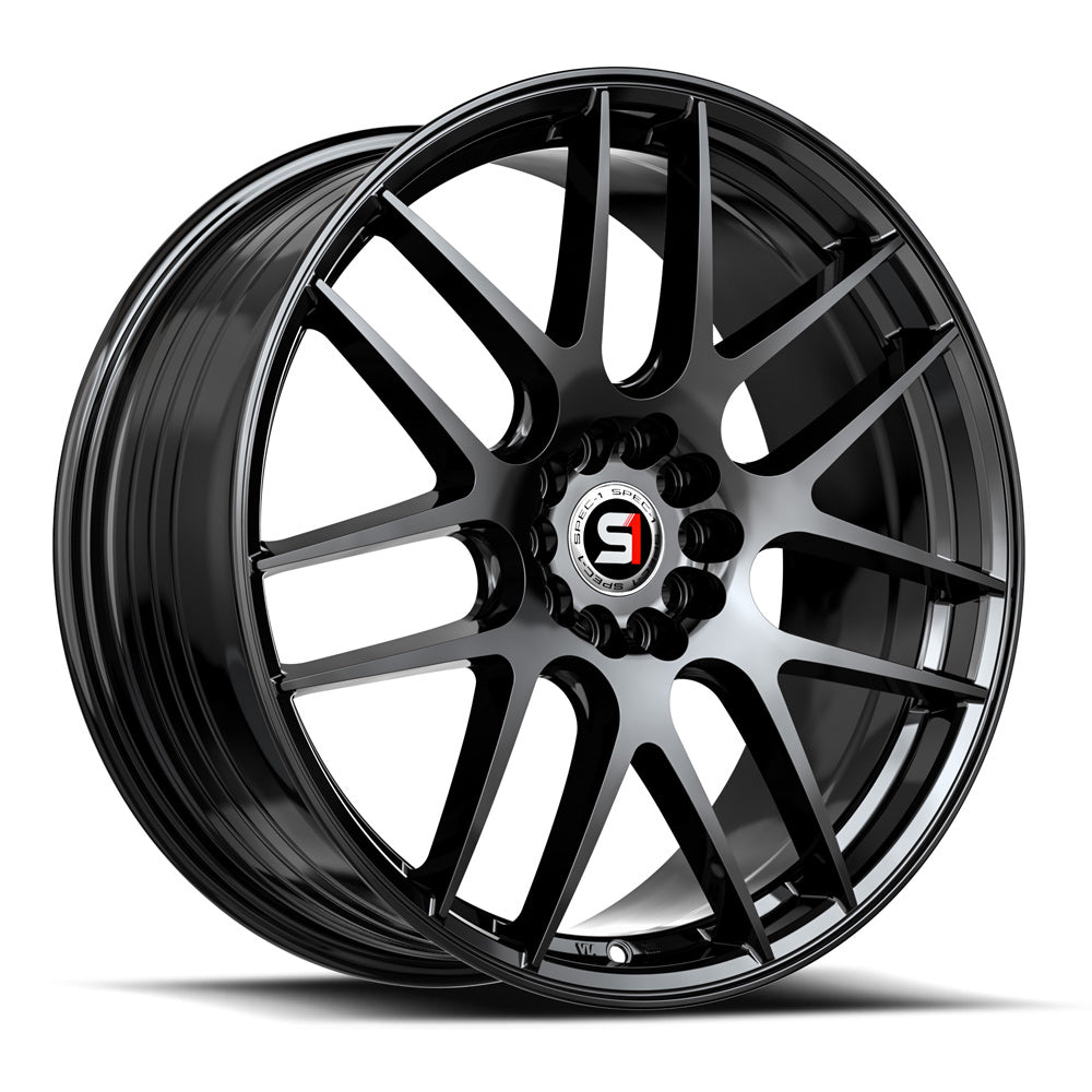 Spec-1 SP-65 18X10 +22 Gloss Black