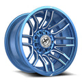 XF Off-Road XF-232 22X12 -44 Anodized Blue & Milled