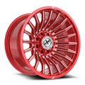 XF Off-Road XF-231 24X12 -44 Anodized Red & Milled