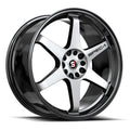 Spec-1 SPT-33 20X10 +42 Gloss Black & Machined