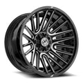 XF Off-Road XF-234 20X9 +12 Gloss Black & Milled