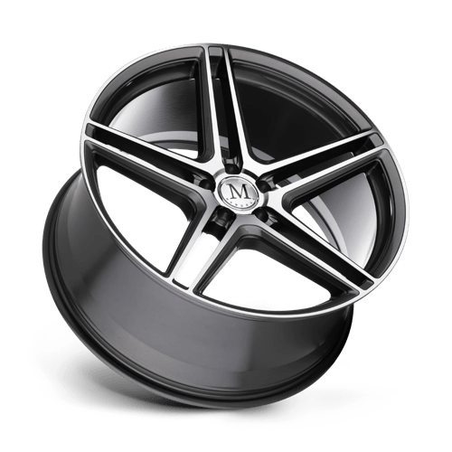 Mandrus Bremen 20X10 +25 Gloss Gunmetal Mirror Cut Face
