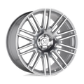 Mandrus Estate 21X10 +20 Gloss Silver W/ Mirror Face