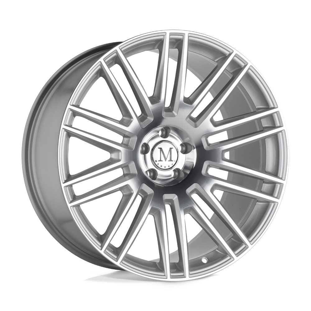 Mandrus Estate 21X10 +20 Gloss Silver W/ Mirror Face