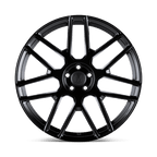Mandrus Miglia 22X11 +25 Semi Gloss Black Rf