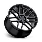 Mandrus Miglia 22X11 +25 Semi Gloss Black Rf