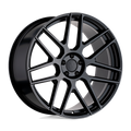 Mandrus Miglia 22X11 +25 Semi Gloss Black Rf