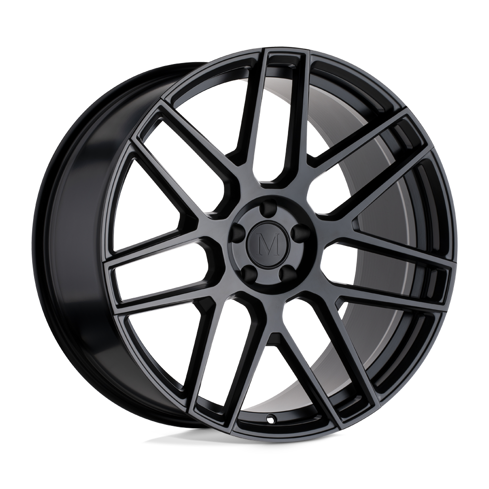 Mandrus Miglia 22X11 +25 Semi Gloss Black Rf