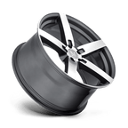 Mandrus ARROW 20X10 +25 GUNMETAL W/ MIRROR CUT FACE