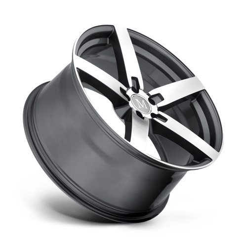 Mandrus ARROW 20X10 +25 GUNMETAL W/ MIRROR CUT FACE