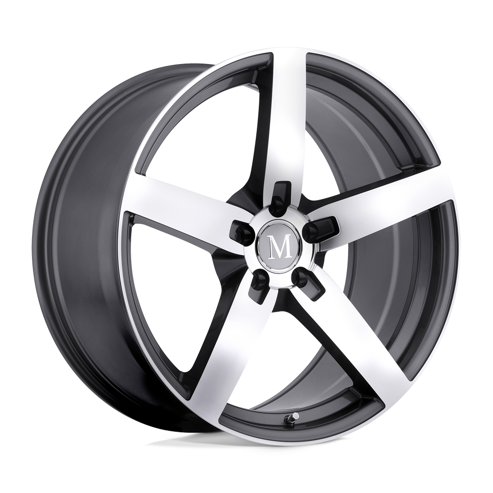 Mandrus ARROW 20X10 +25 GUNMETAL W/ MIRROR CUT FACE