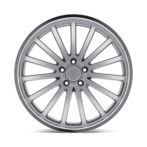 Mandrus Millenium 19X9.5 +25 Hyper Silver W/ Mirror Cut Lip
