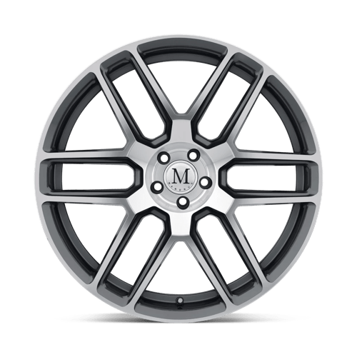 Mandrus Otto 20X10 +40 Gunmetal W/ Mirror Cut Face