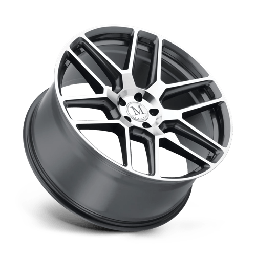 Mandrus Otto 20X10 +40 Gunmetal W/ Mirror Cut Face