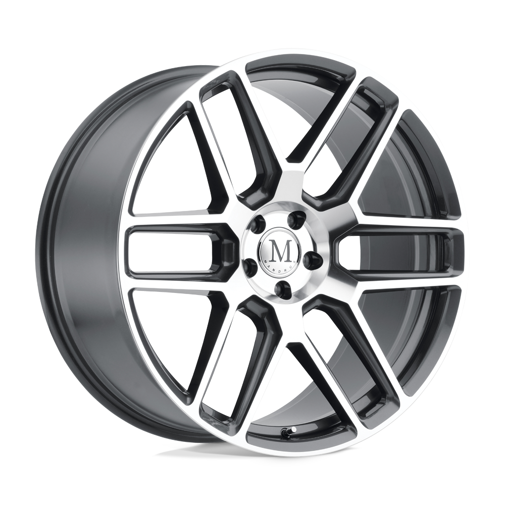Mandrus Otto 20X10 +40 Gunmetal W/ Mirror Cut Face