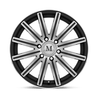 Mandrus Stark 17X7.5 +52 Gunmetal W Mirror Cut Face&Lip