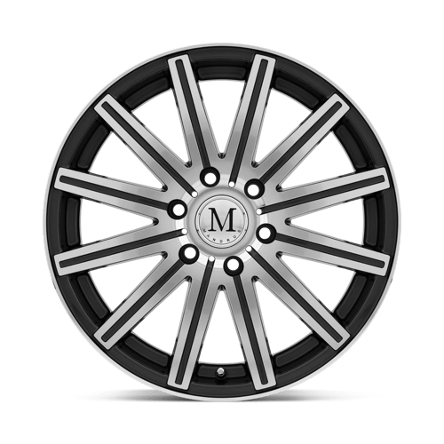 Mandrus Stark 17X7.5 +52 Gunmetal W Mirror Cut Face&Lip