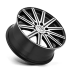 Mandrus Stark 17X7.5 +52 Gunmetal W Mirror Cut Face&Lip