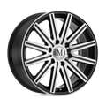 Mandrus Stark 17X7.5 +52 Gunmetal W Mirror Cut Face&Lip