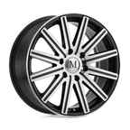 Mandrus Stark 17X7.5 +52 Gunmetal W Mirror Cut Face&Lip