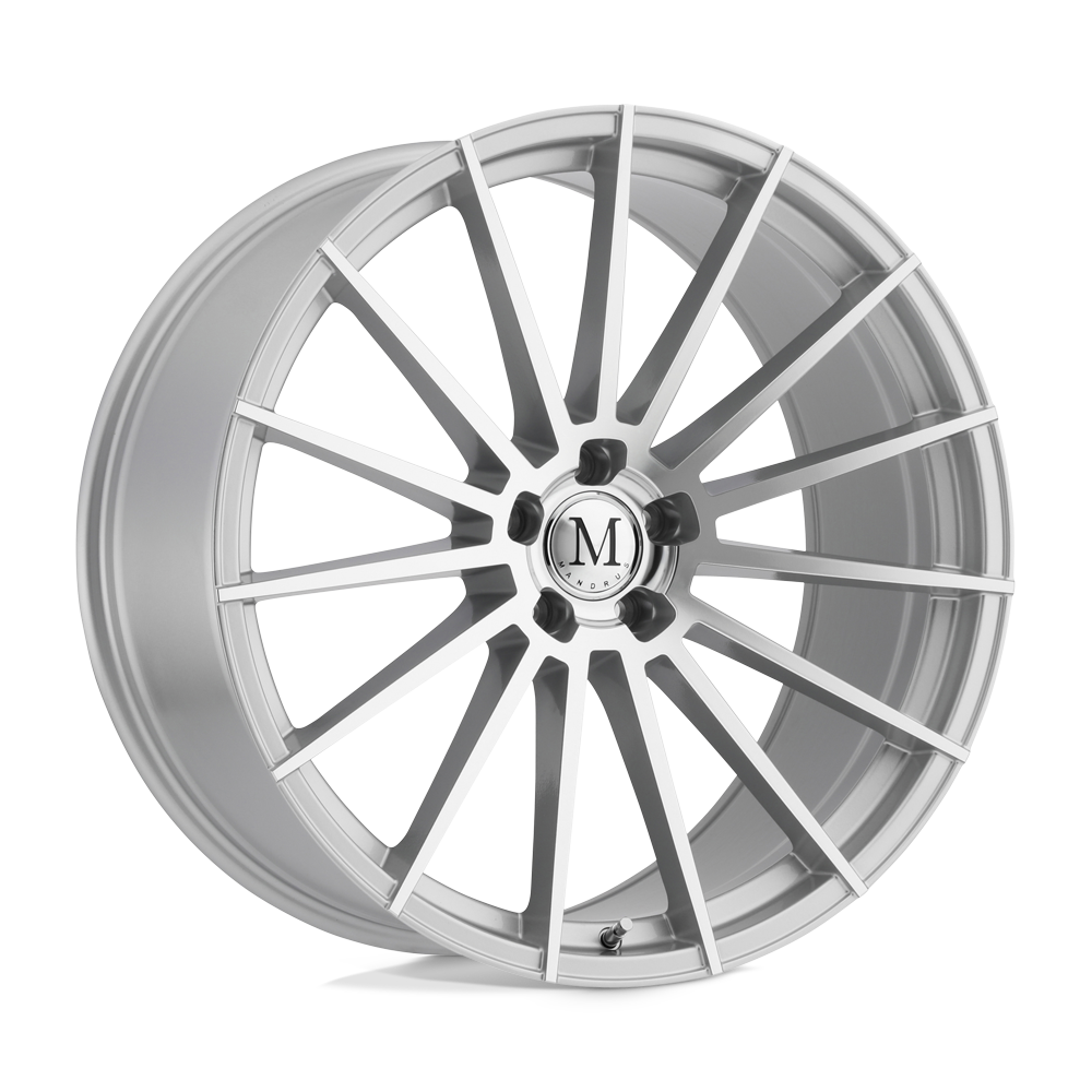 Mandrus Stirling 22X11.5 +32 Silver W/ Mirror Cut Face