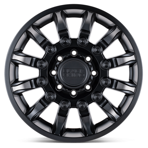 Black Rhino Hard Alloys Mission 20X11.5 -44 Matte Black W/ Machined Tint