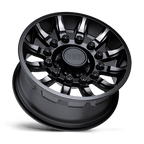 Black Rhino Hard Alloys Mission 20X11.5 -44 Matte Black W/ Machined Tint