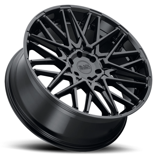 Black Rhino Hard Alloys Morocco 20X9 +15 Gloss Black