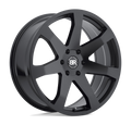 Black Rhino Hard Alloys Mozambique 24X10 +30 Matte Black