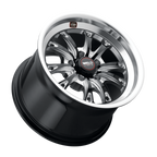 WELD Street Performance Belmont Drag 15X10 +45 Gloss Black Milled