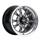 WELD Street Performance Belmont Drag 15X10 +25 Gloss Black Milled