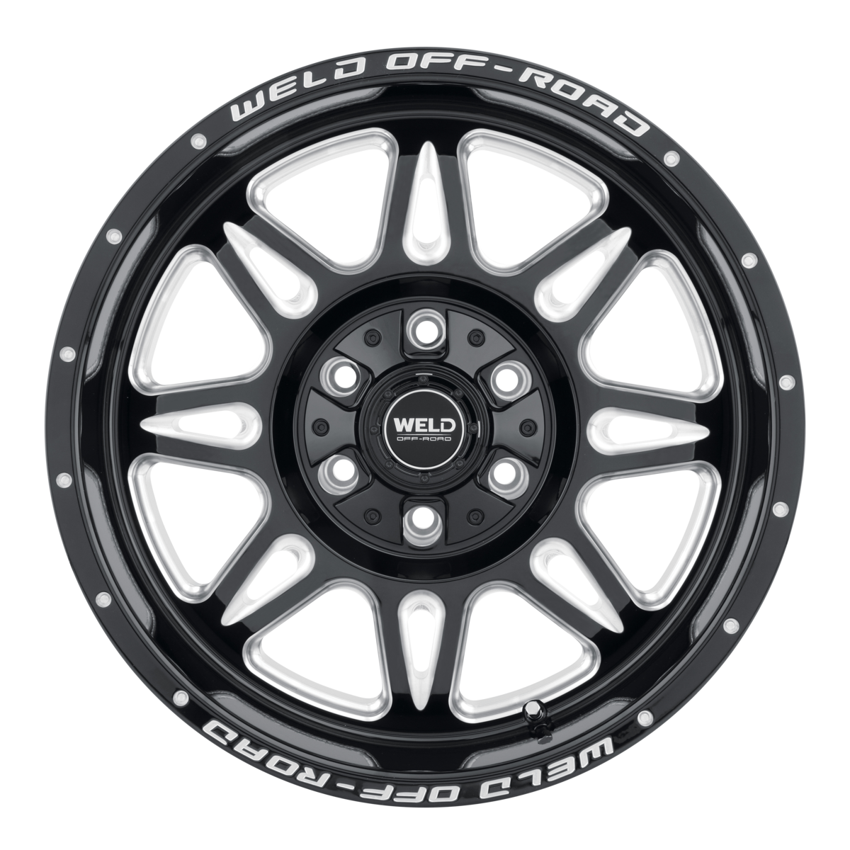 WELD Off-Road Cheyenne 20X9 +20 Gloss Black Milled